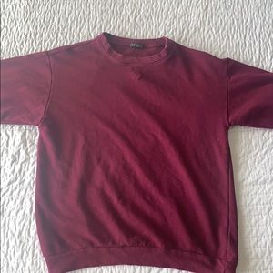 Wild Fable (Target Brand) Retro Maroon Sweatshirt